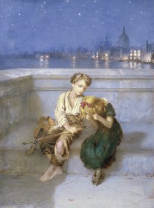 On Waterloo Bridge, London